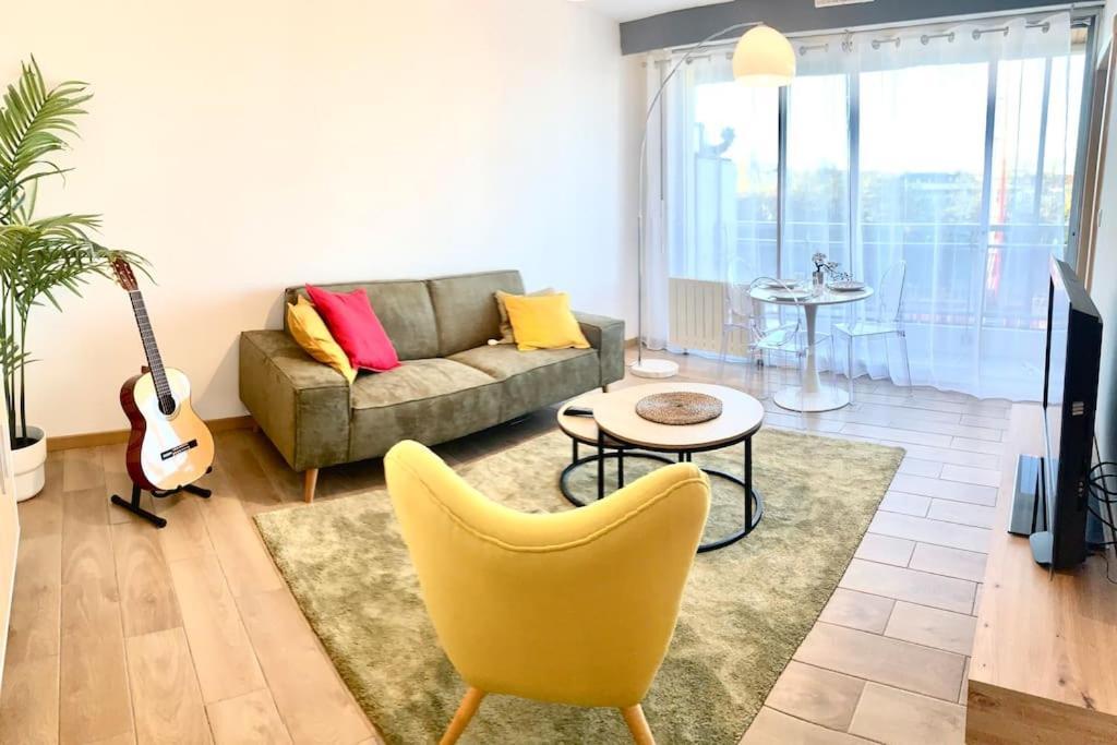 Lumineux Et Cosy, Avec Parking, 2 Mn Gare, 2Mn Muse, 5Mn Centre Apartment Metz Luaran gambar